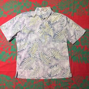 Reyn Spooner Lavender Fern Print Shirt